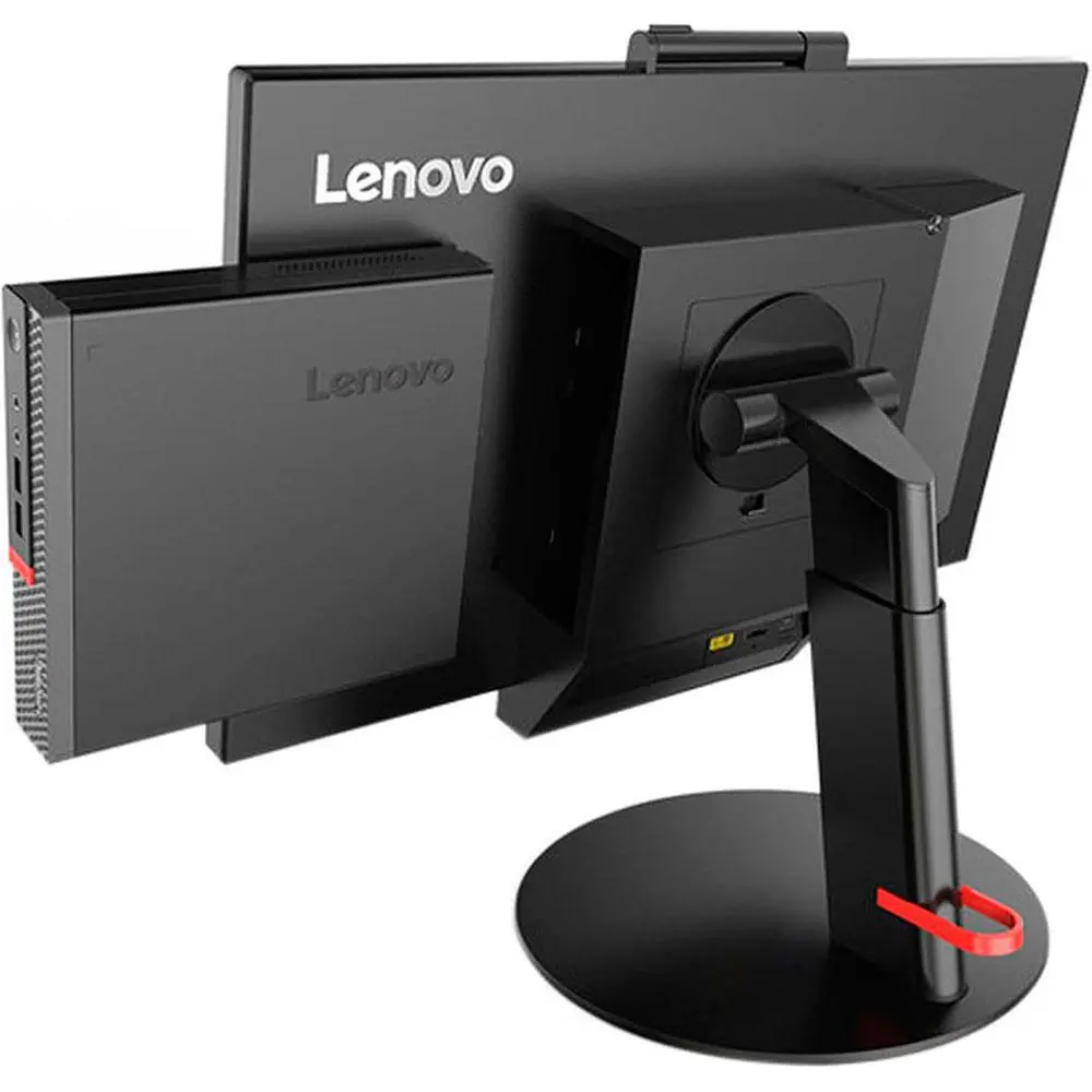 Combo Reacondicionado PC MINI LENOVO M920Q / i5-8th / 8GB / 256Gb SSD / Windows 11 Pro + Monitor Reacondicionado 22" / Negro / Caja Original / Grado A 